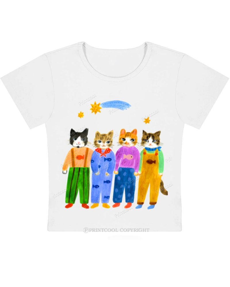 Cat in Sunny Day Baby Tee