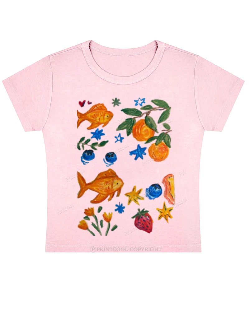 Goldfishes Joy Baby Tee