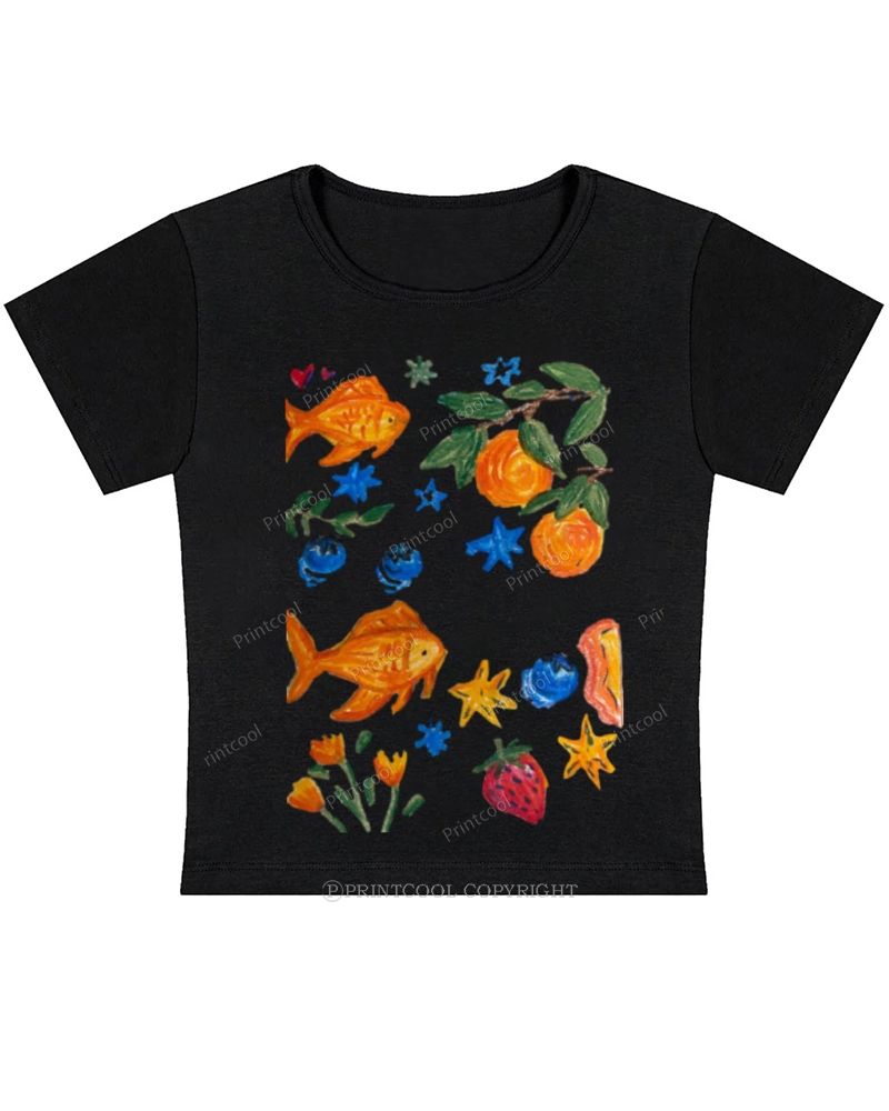 Goldfishes Joy Baby Tee