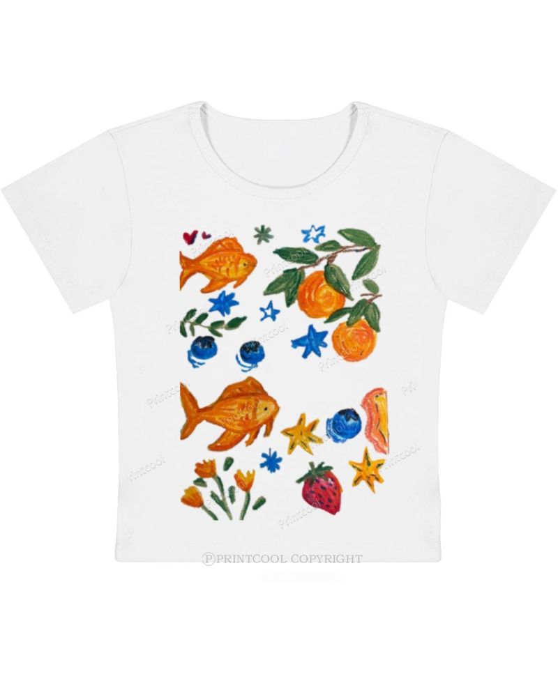 Goldfishes Joy Baby Tee