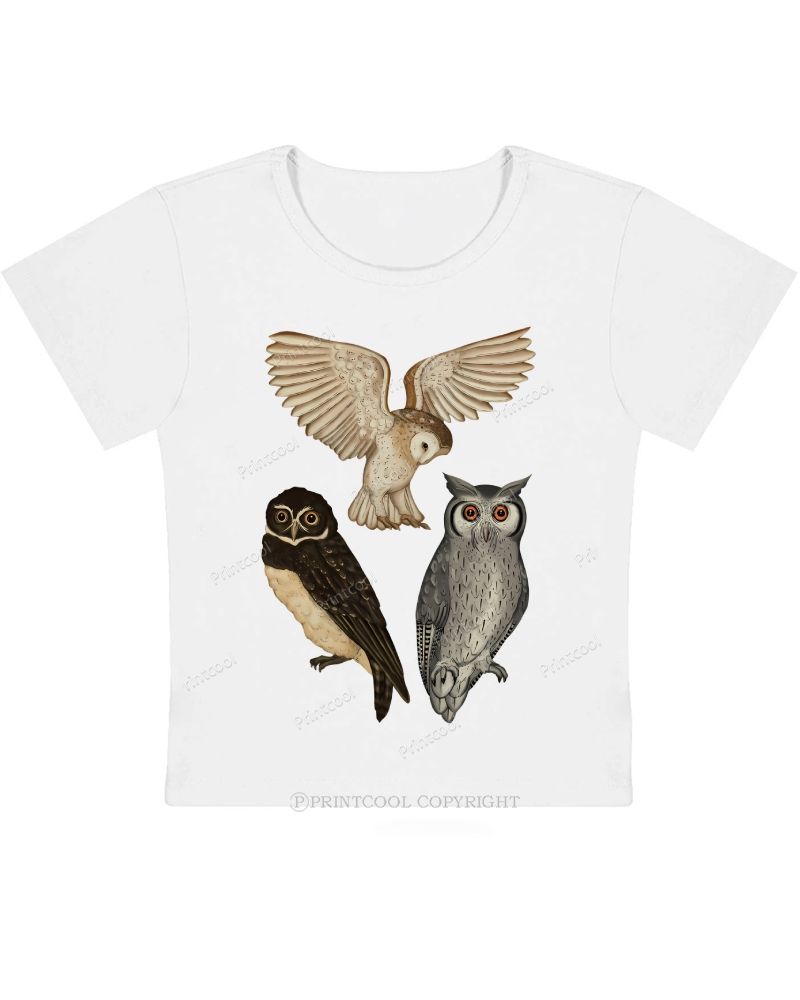 Three Owls Baby Tee