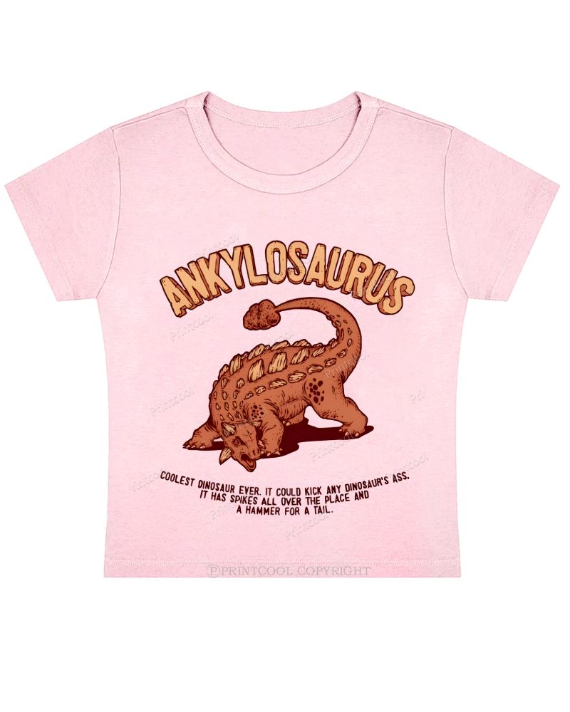 Ankylosaurus Baby Tee