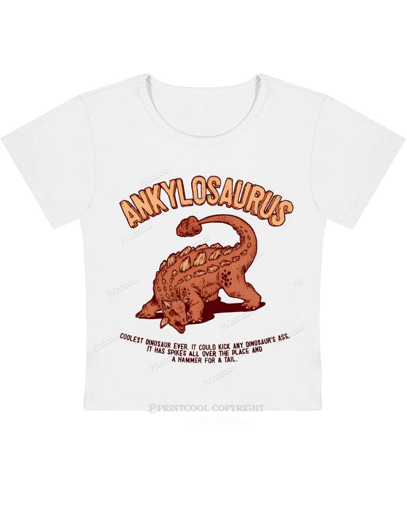 Ankylosaurus Baby Tee