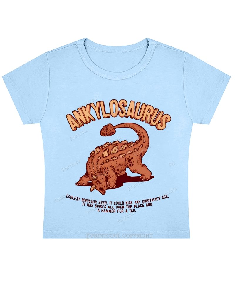 Ankylosaurus Baby Tee