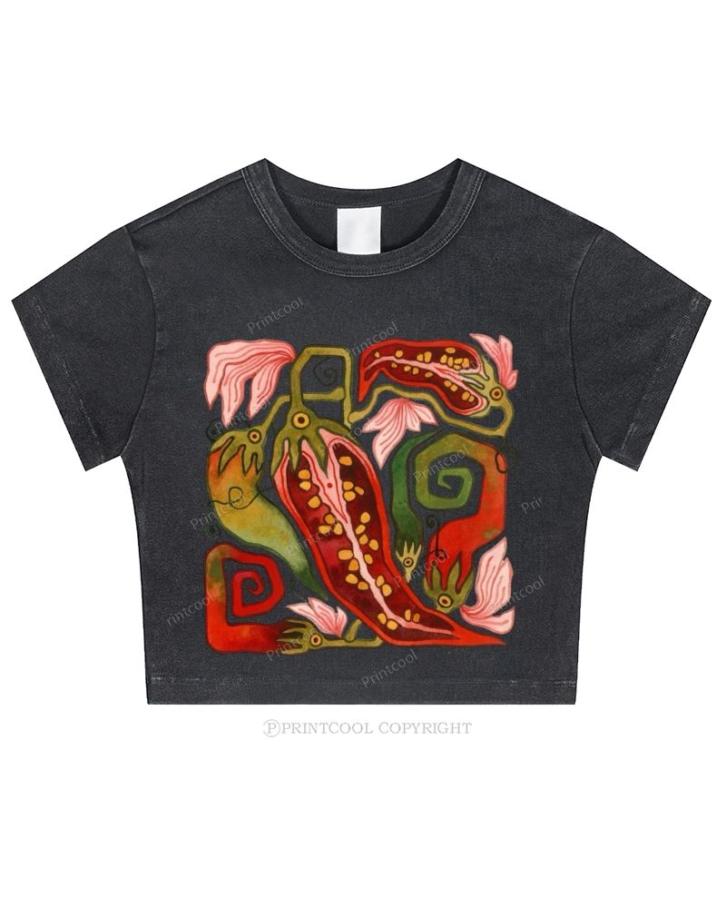 Hot Pepper Washed Tee