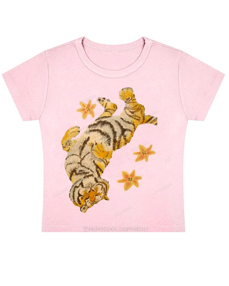 Lazy Tiger Baby Tee