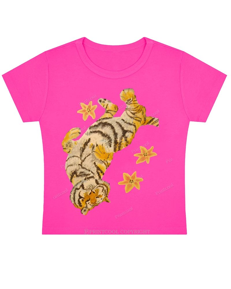 Lazy Tiger Baby Tee