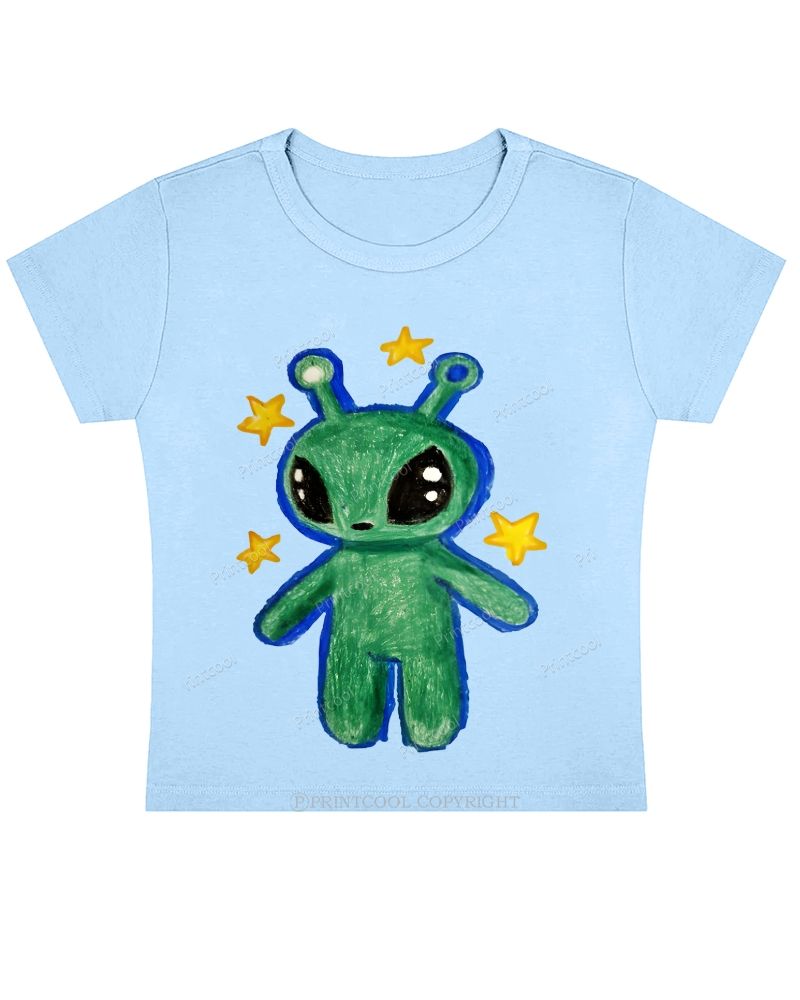 Cute Alien Baby Tee