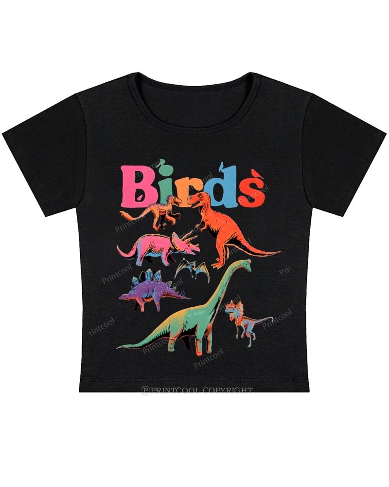 Birds Baby Tee