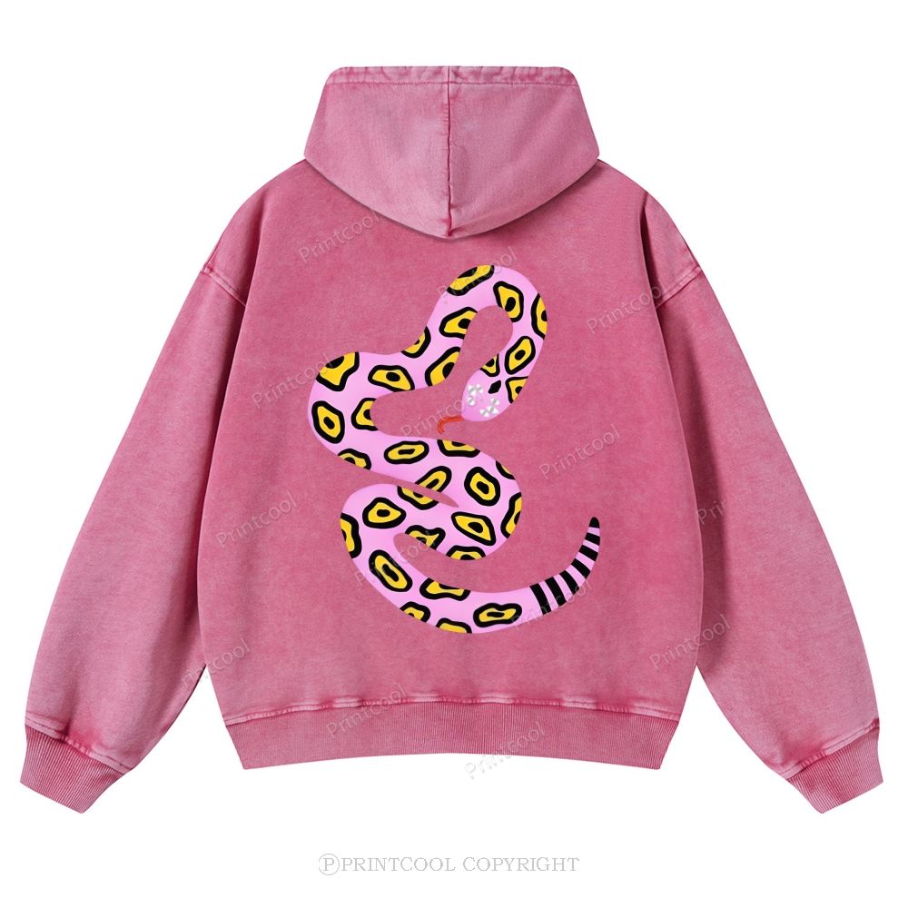 Cosmic Viper Unisex washed hoodie