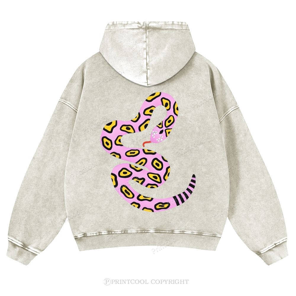 Cosmic Viper Unisex washed hoodie