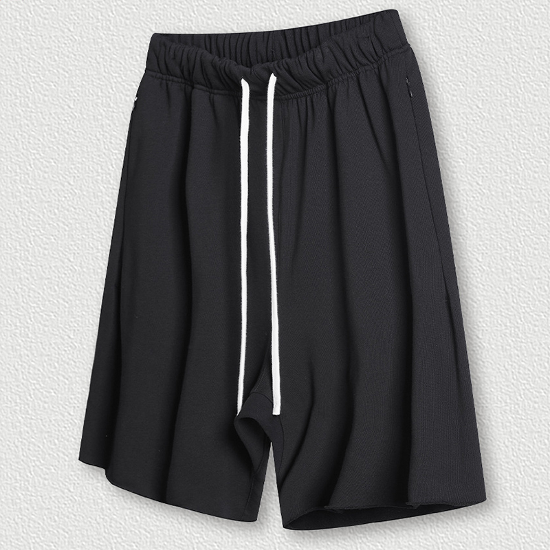 Vintage Unisex Casual Washed Plain Shorts 