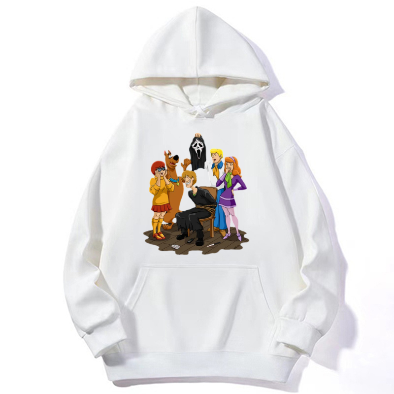 Ghost Face Unisex Casual Hoodie Sweatshirt-Print-cool