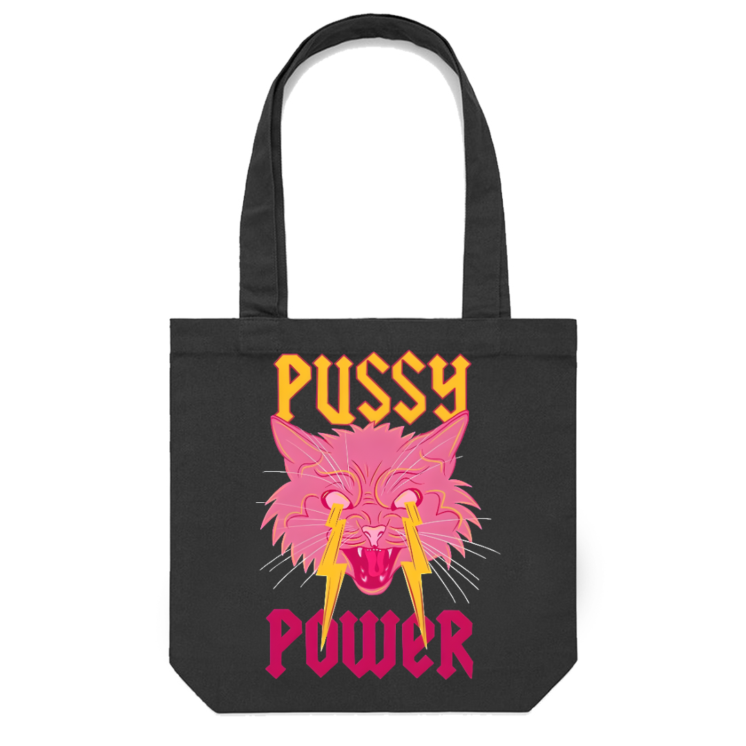 Pussy Power Casual Tote Bag
