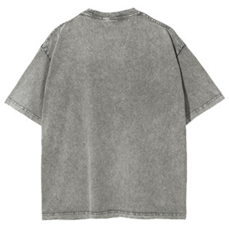 Ghost Face Unisex Vintage Wash Denim T-Shirts