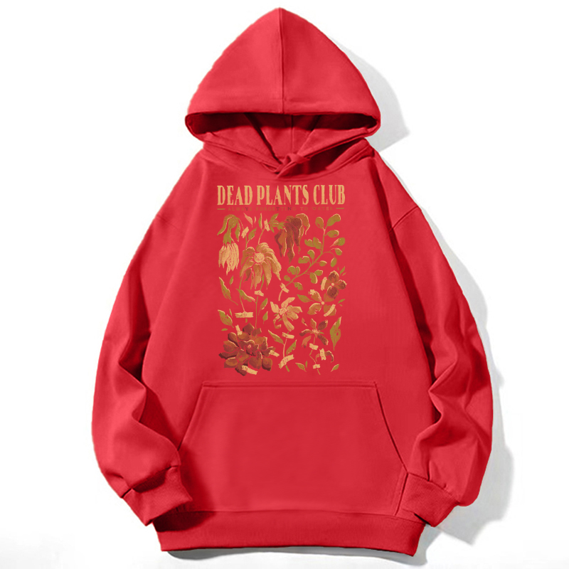 Dead Plants Club Unisex Casual Hoodie Sweatshirt-Print-cool