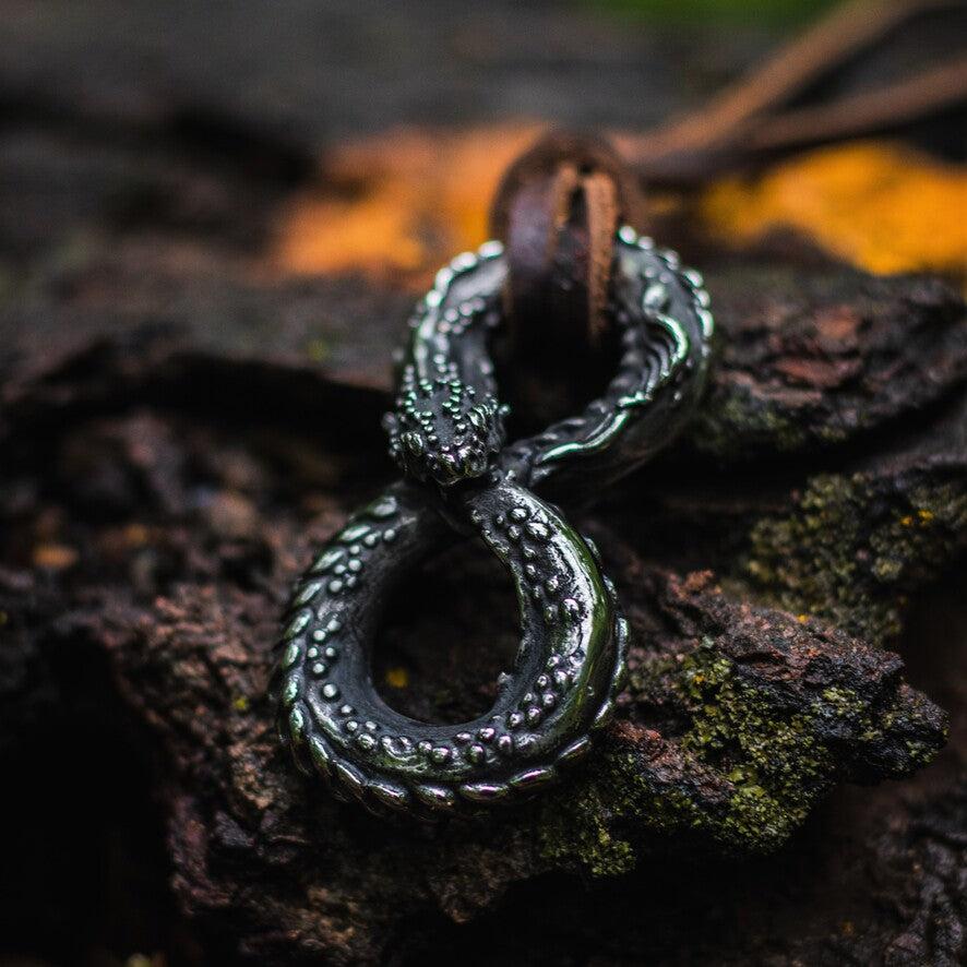 Jormungandr Snake Necklace