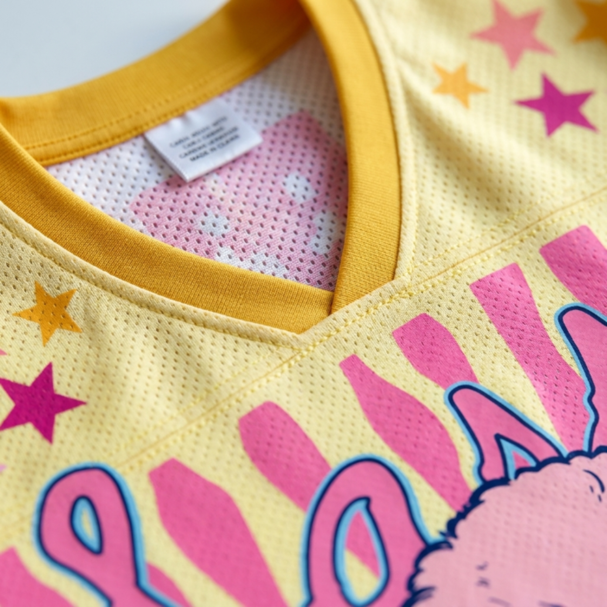 Chaotic Club Striped Summer Dog Mesh Jersey