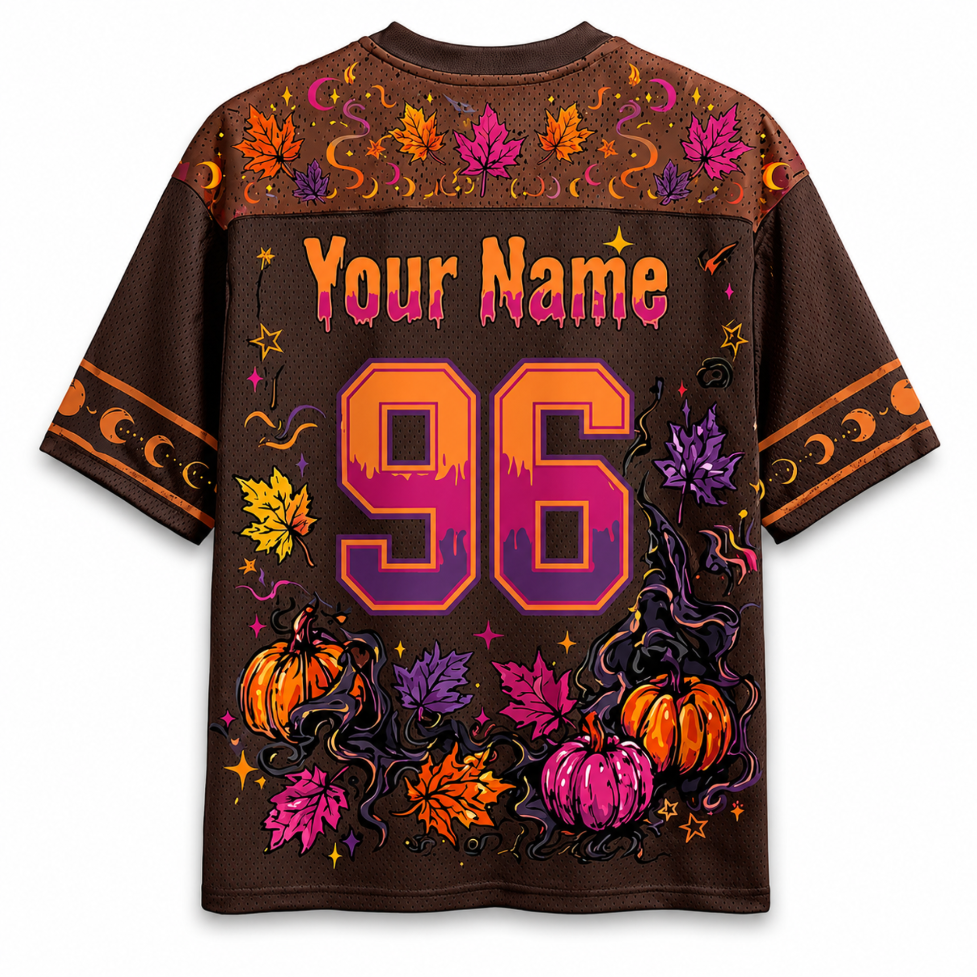 Chaotic Club Ghostface Fall Coffee Halloween Mesh Jersey