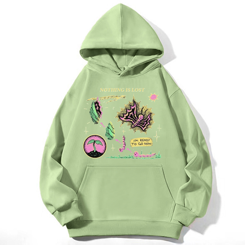 Nothing Is Lost Unisex Casual Hoodie Sweatshirt-Print-cool