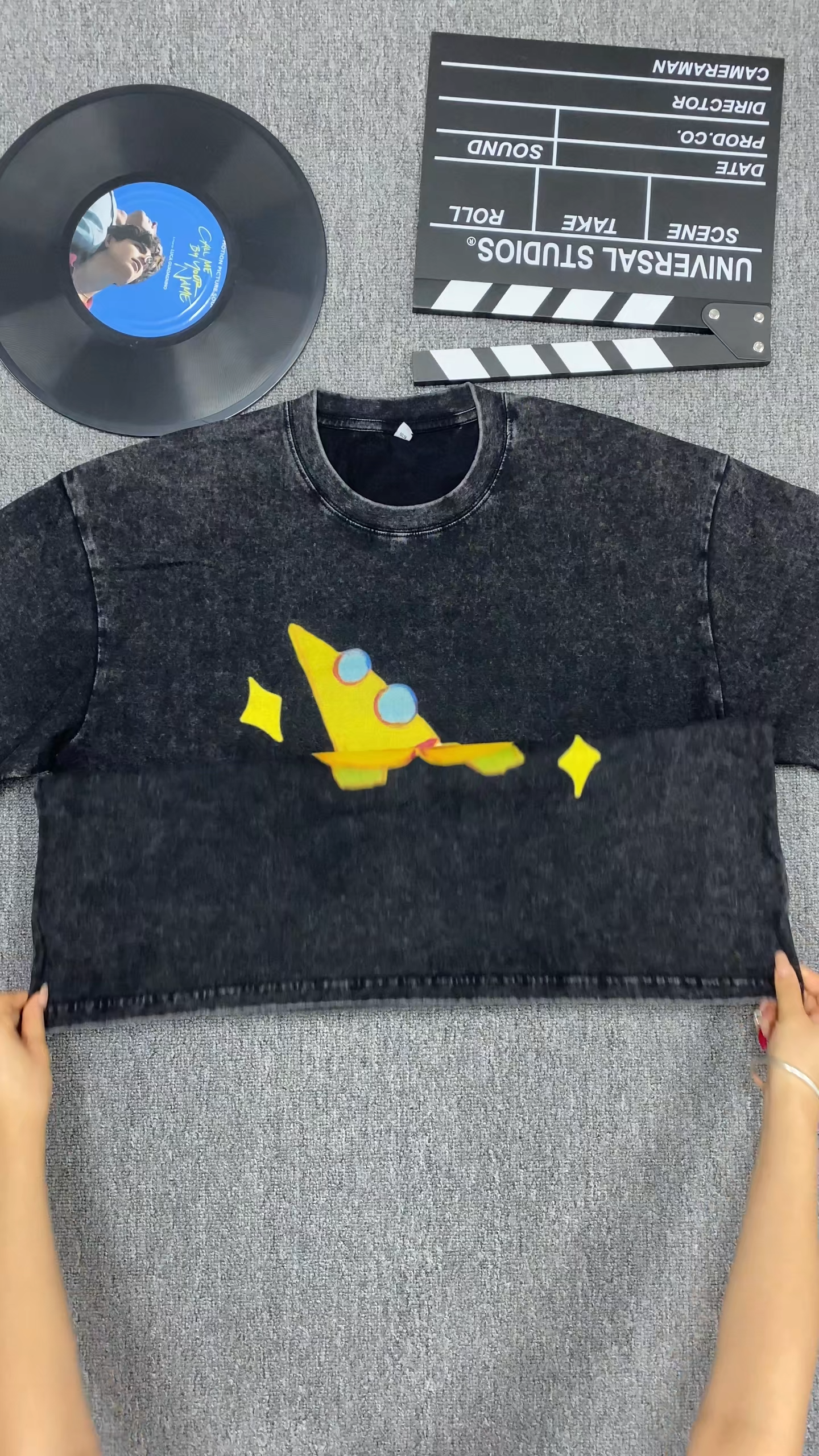Star Frog Unisex Vintage Washed Tee