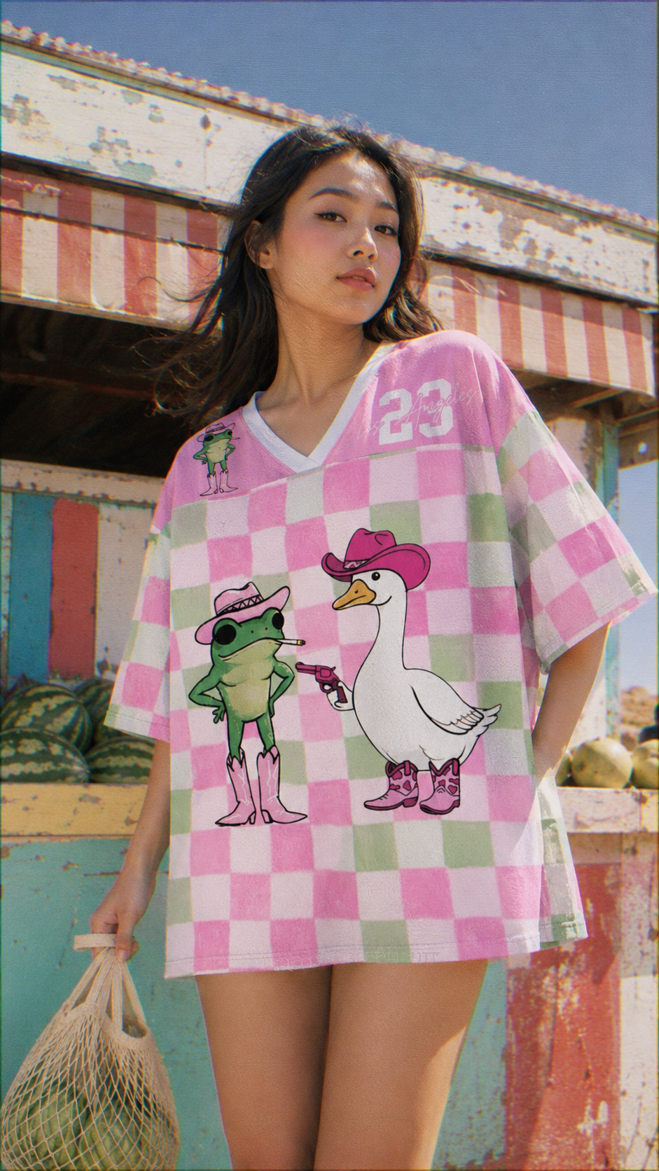 Funny Cowboy Frog And Duck Jersey Shirts
