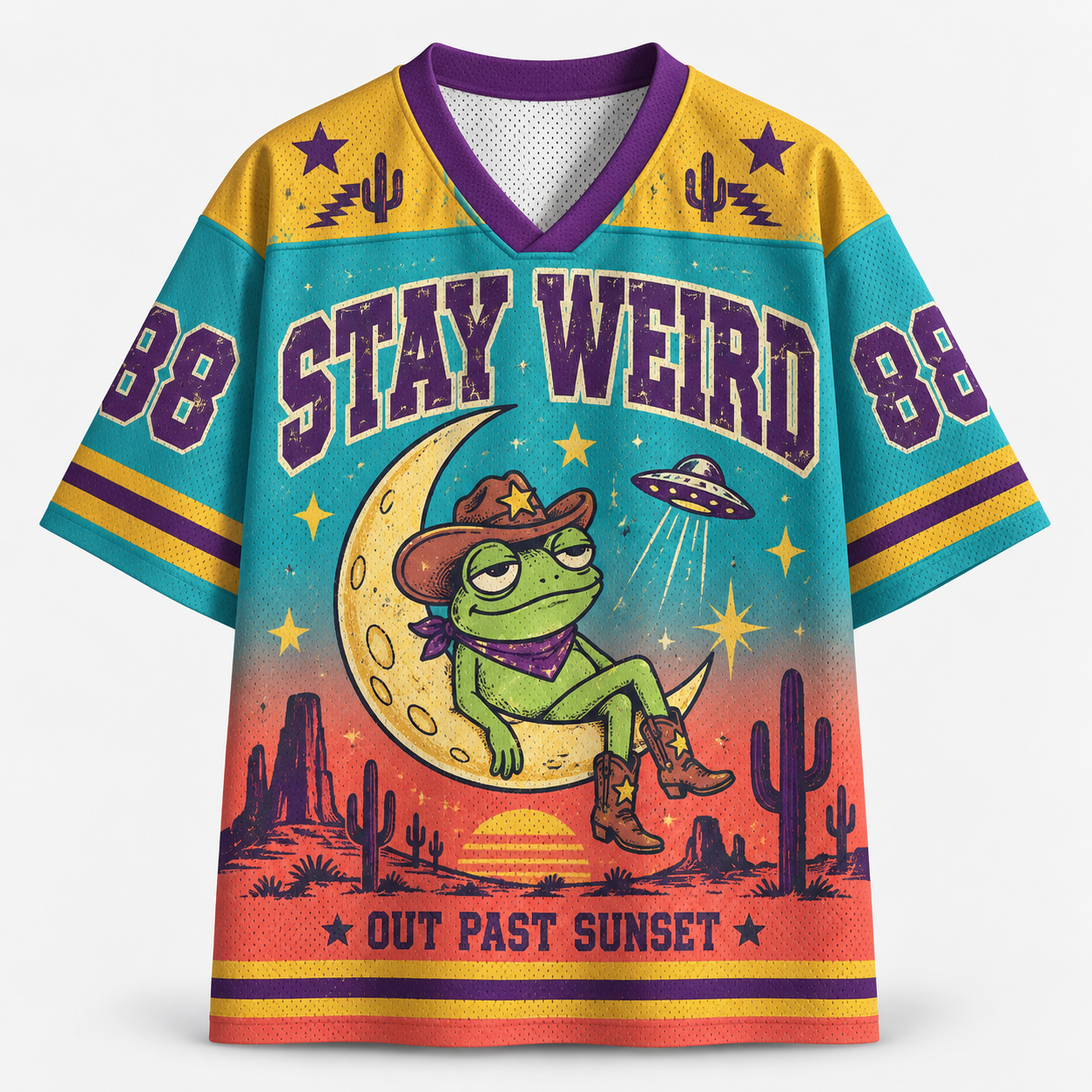 Cowboy Frog Jersey Shirts