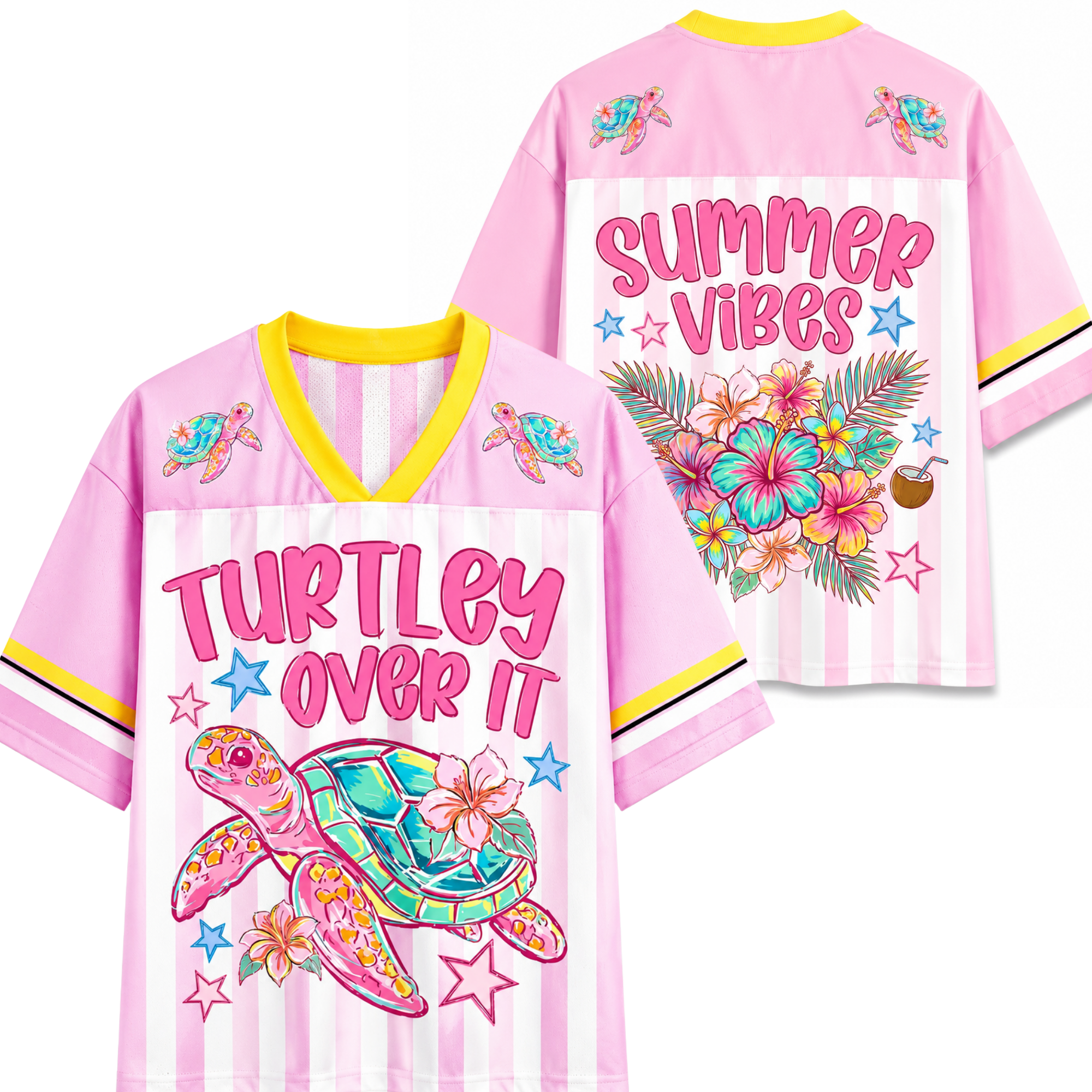 Chaotic Club Turtle Over It Summer Mesh Jersey