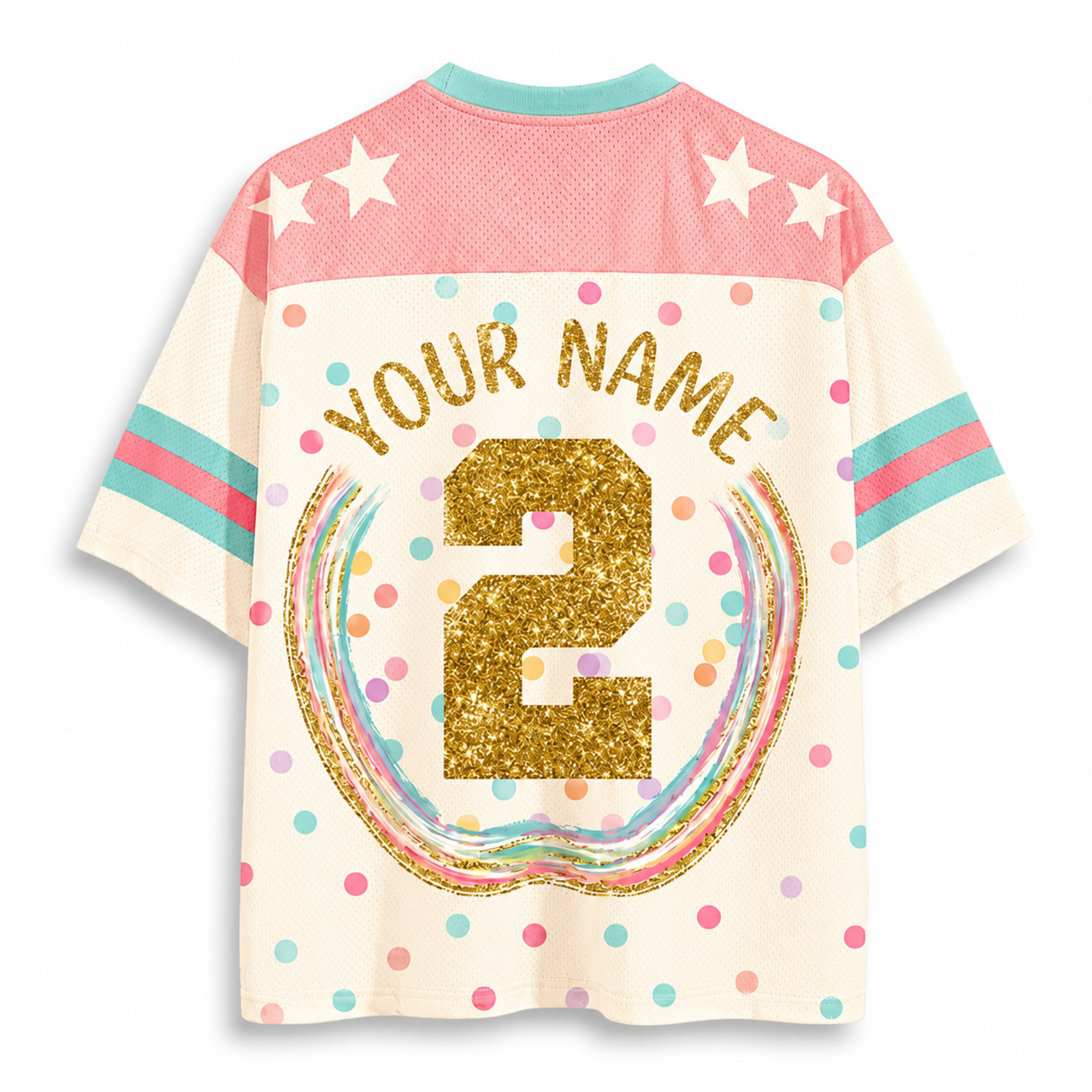 Chaotic Club Preppy Back to School Teacher Apple Mesh Jersey