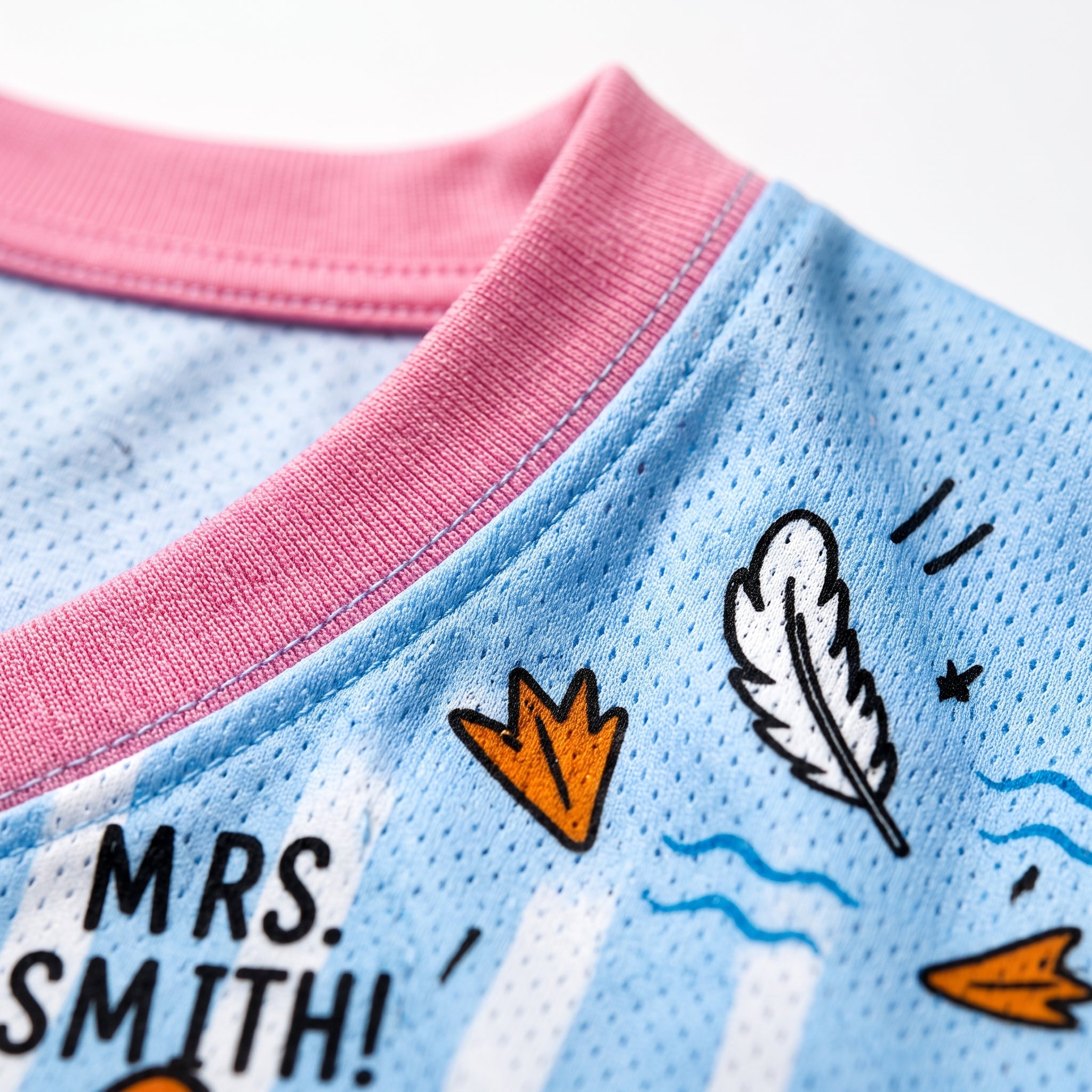 Chaotic Club Funny Seagull Teacher Mesh Jersey
