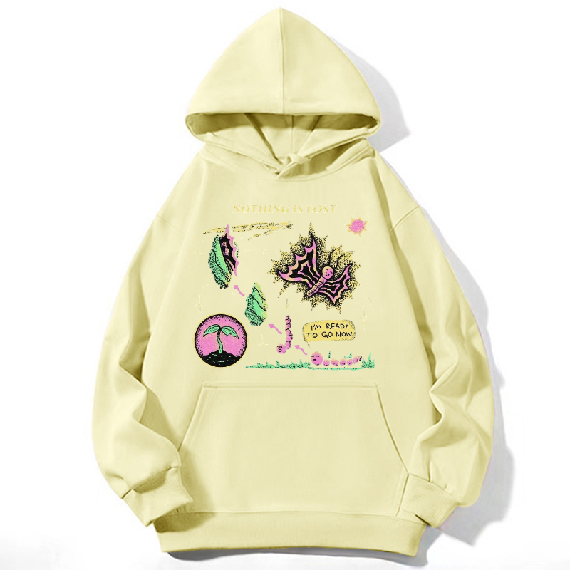 Nothing Is Lost Unisex Casual Hoodie Sweatshirt-Print-cool
