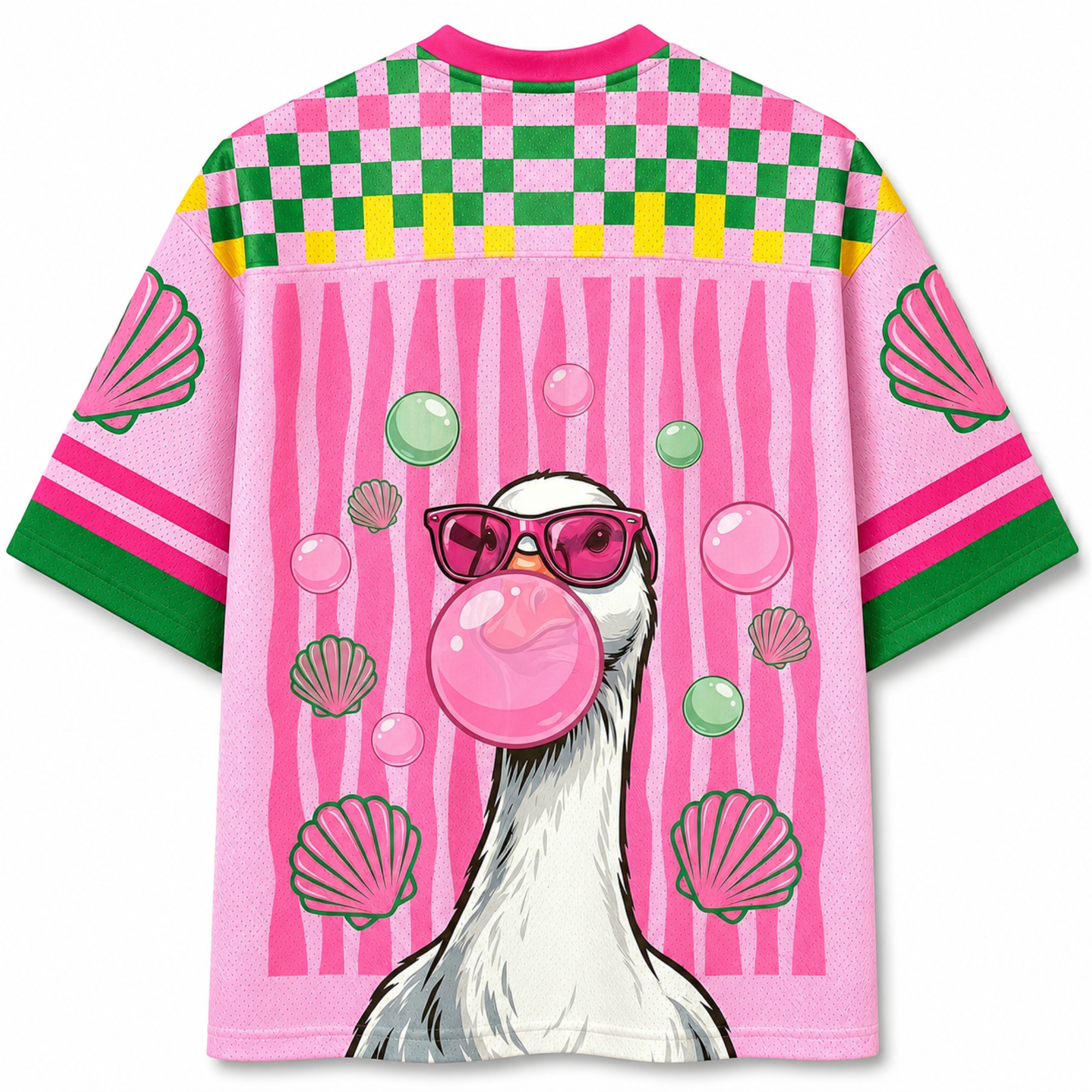 Chaotic Club Shell & Goose Bubblegum Summer Mesh Jersey