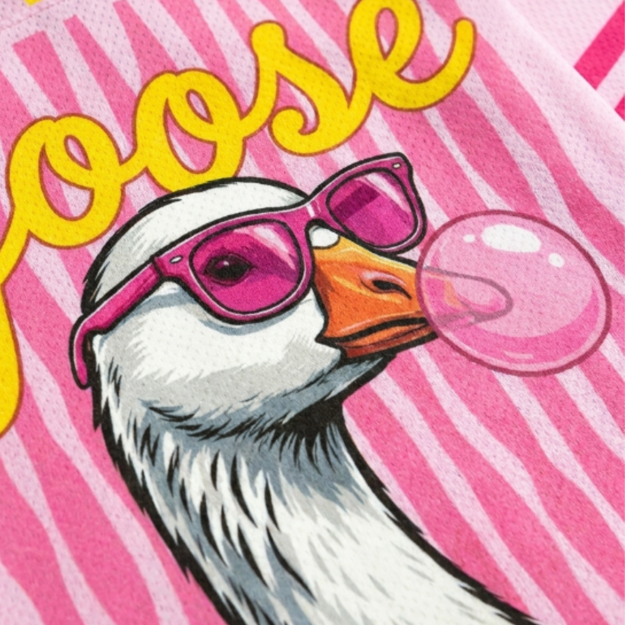 Chaotic Club Shell & Goose Bubblegum Summer Mesh Jersey