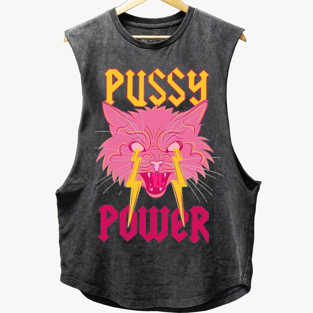 Pussy Power Fit Casual Tank