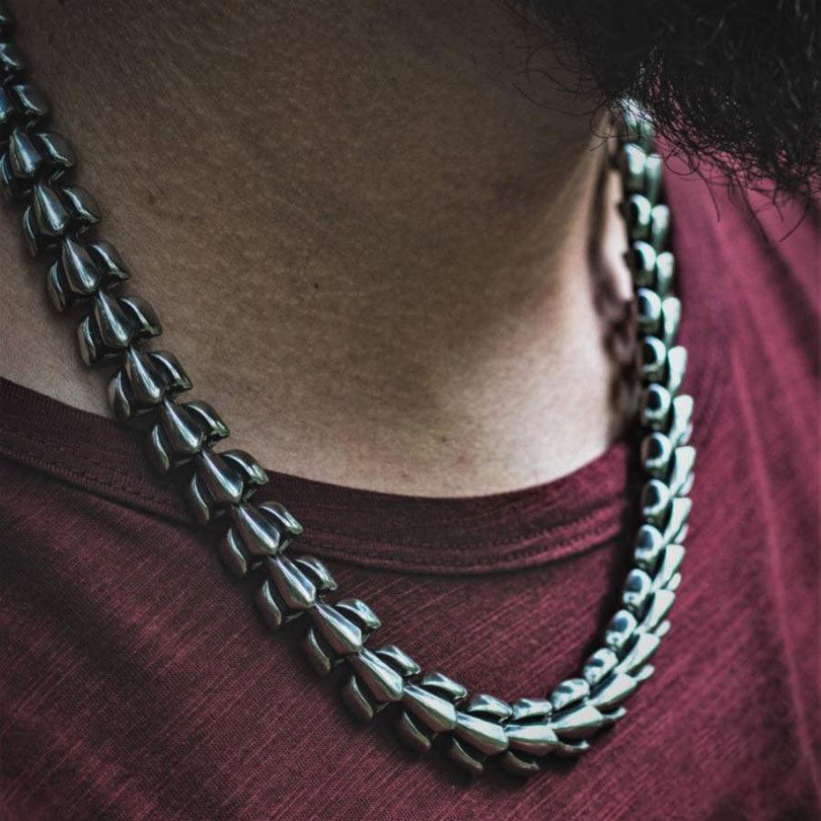Midgard Serpent Jormungandr necklace