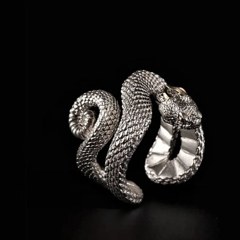 Jormungandr Snake Ring