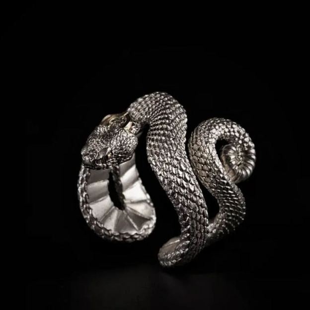 Jormungandr Snake Ring