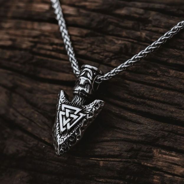 Valknut Symbol Gungnir Arrowhead