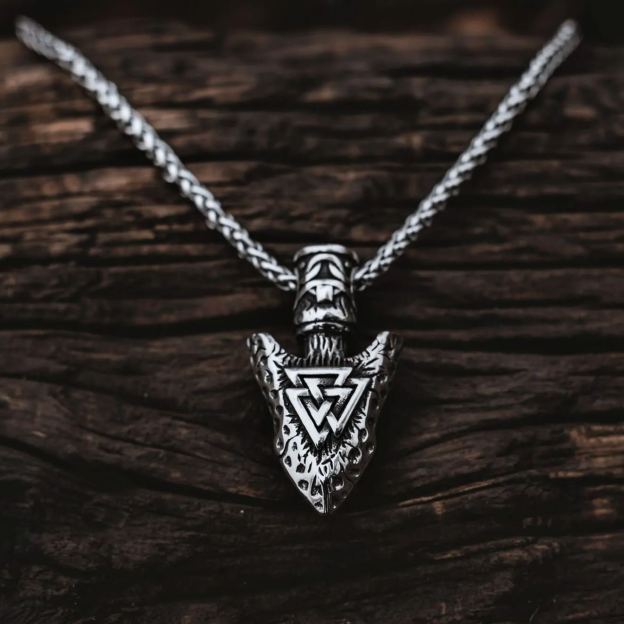Valknut Symbol Gungnir Arrowhead