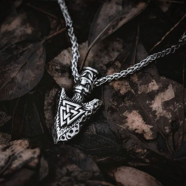Valknut Symbol Gungnir Arrowhead