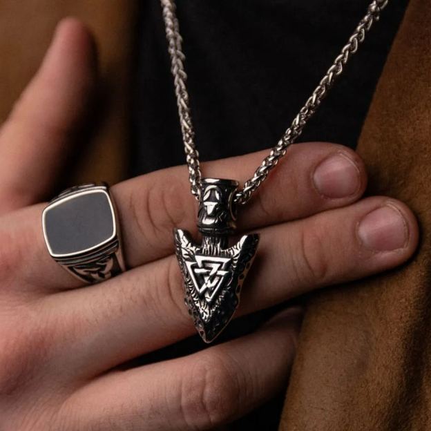 Valknut Symbol Gungnir Arrowhead