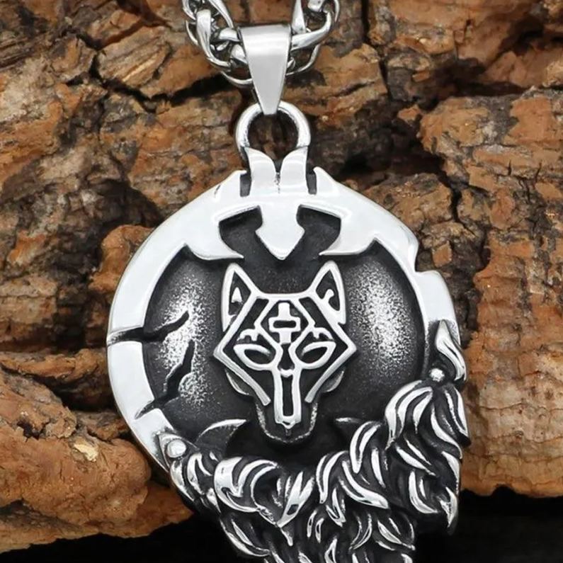 Fenrir Wolf Necklace