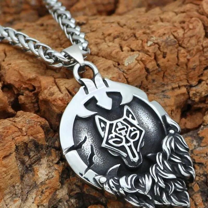 Fenrir Wolf Necklace