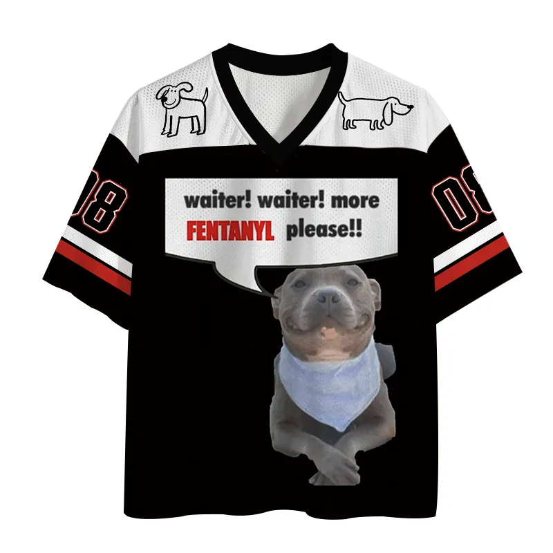 Waiter More Fentanyl Meme Jersey Shirts