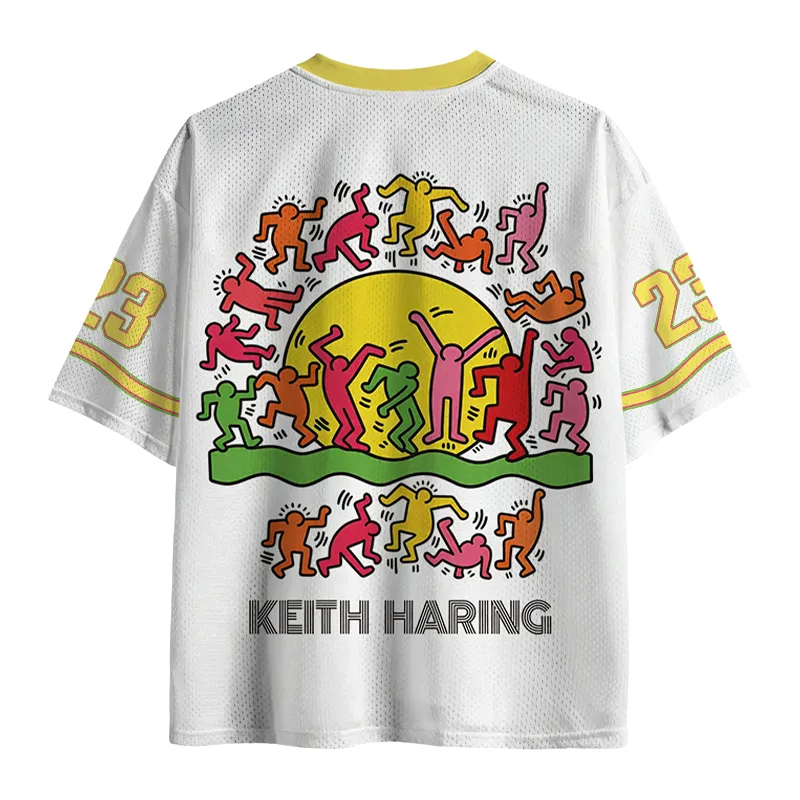 Dancing Figures Mesh Jersey