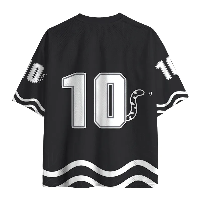 Retro Cat Smoking Mesh Jersey
