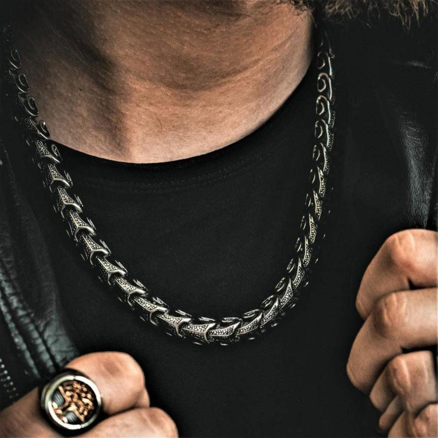 Jormungandr Snake Necklace