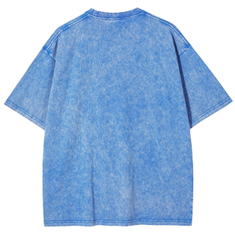 Ghost Face Unisex Vintage Wash Denim T-Shirts