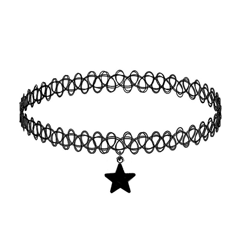 Black Vintage Choker Necklace