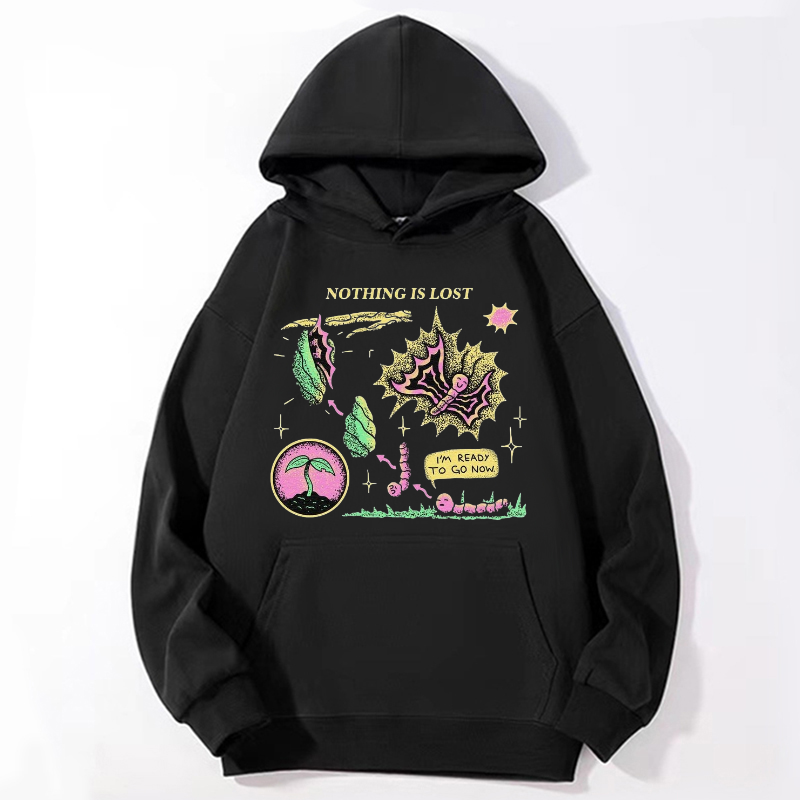 Nothing Is Lost Unisex Casual Hoodie Sweatshirt-Print-cool